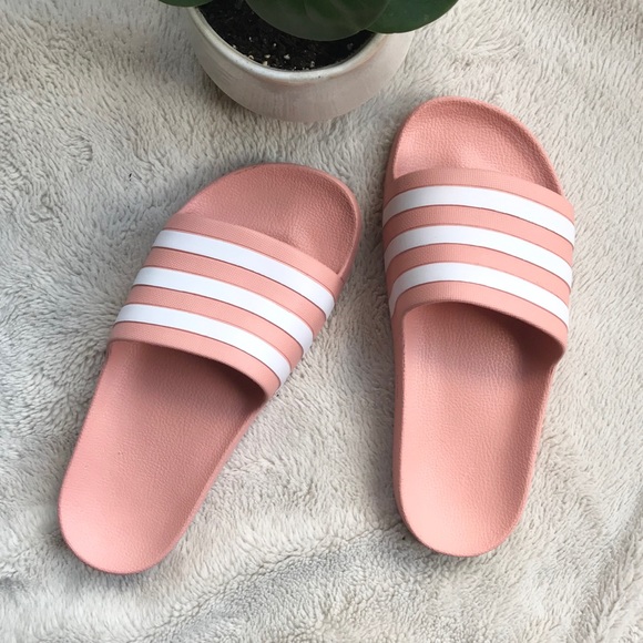 adidas peach slides